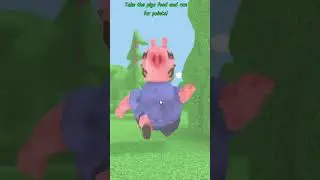 Hungry Pig Uncle Pig Jumpscare #shorts #jumpscare #roblox