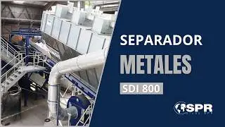 Separador Densim&eacute;trico SDi 800 Separaci&oacute;n Metales (Latas Aluminio) de Pl&aacute;stico Ligero