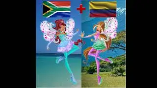 Winx Club &mdash; Cosmix in Colombia+Afrikaans, ai cover (FANMADE)