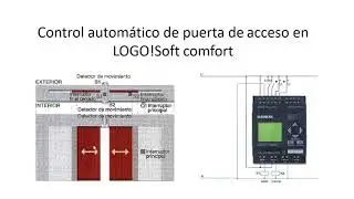 Puerta automática en LOGO!
