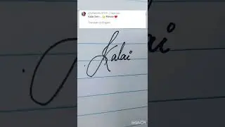 Kalai Selvi...❤️..Subscribe for more videos 💫