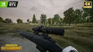 PUBG PC GAMEPLAY IN ERANGEL SOLO FPP WHEN SURVIVING SKILL ON PEAK(NO COMMENTARY)