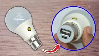 diy powerbank || emergency led bulb || how to make rechargeable light | rechargeable emergency light