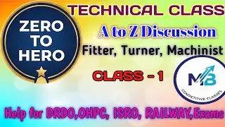 ITI Fitter Competitive Exam Questions | Fitter PQY| Class-1| #ohpc #drdo #isro #railwayjobs