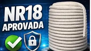 Corda Poliamida 12mm NR18 | Uso Profissional em Trabalho Vertical