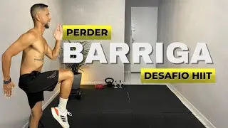 Treino poderoso para emgrecer rápido | Cardio HIIT em casa
