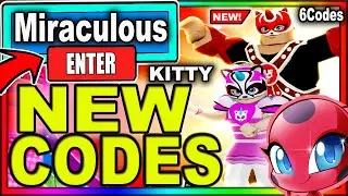 (WINNERS) ALL *6* NEW MIRACULOUS RP CODES + Miraculous RP NEW KITTY UPDATE! ROBLOX