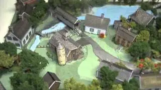 New England Village Downloadable Card Model