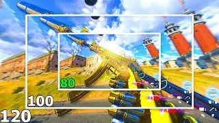 I Tried CONSOLE 80 FOV on REBIRTH ISLAND.. 😳