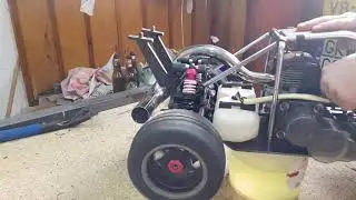 Reely carbon fighter 3 1/6 pierwsze odpalenia.  Burnout