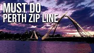 Perth zipline Swan river