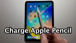 Как зарядить Apple Pencil (1 или 2) и проверить аккумулятор