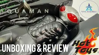 Ep.64 First Look🔥Hot Toys MMS739 Aquaman 2 Black Manta 1/6 Collectible Figure Unboxing & review
