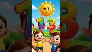 One Two Three Song for Kids | Fun Counting & Actions for Toddlers!