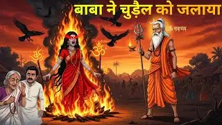 चुड़ैल चांदनी की शादी 👰 | Horror Story in Hindi | गाँव की सबसे डरावनी रात 🌕 | Realistic 2D 