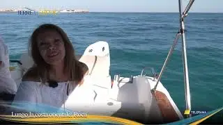 Escursioni in barca da San Foca, Vista terra escursioni Salento, Puglia Marine di Melendugno Parte 1