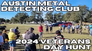 2024 Veterans Day Hunt | Austin Metal Detecting Club