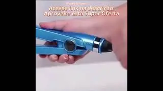 ✨ Chapinha Profissional Nano Titanium 450&deg;f Prancha Alisador Progressiva de Cabelo Bivolt 110V/220