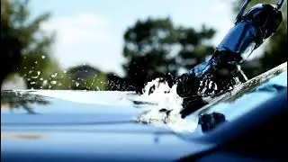 A Male Robot Wash a Car Like a Pro! 🤖🚗