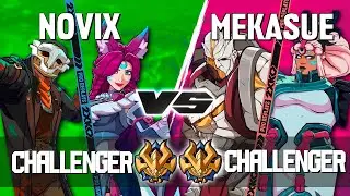 2XKO ▰ NOVIX (Ahri-Ekko) vs MEKASUE (Darius-Illaoi) ▰ 2XKO Pro level replays