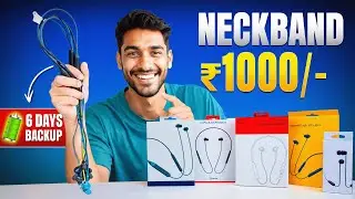 Best Neckband Under ₹1000 - ₹1500 in 2026🔥Best Bluetooth Earphones for Music & Gaming
