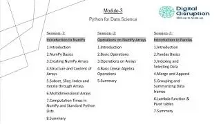 1-Course 1 ML and AI Pre-Program Basics Index - Skill Up to Scale Up ML AI Specialized Company