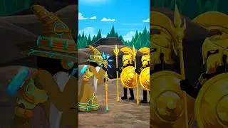 Golden Speartons vs Boss Magikill | Stick War Legacy #stickwar3 #short