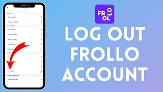 How to Log Out Frollo Account (2024) | Sign Out Frollo Account