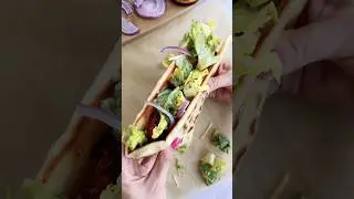 Caesar Salad Piadine 🔥think flatbread meets a wrap, filled with Caesar salad 🤩