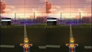 Jogando Rocket league com meu irmão