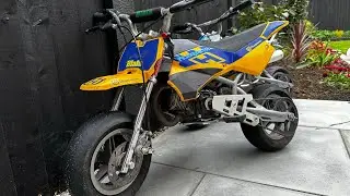 Blata Mini Motard rebuild pt1 the strip down.