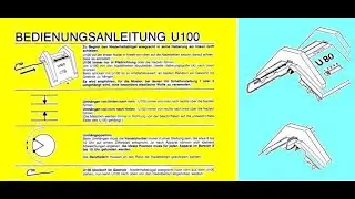 Passap U100 operation manual multilangage+U80 english трансферные каретки
