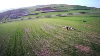 Volando dron
