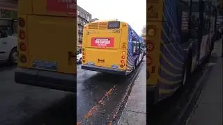 #MTA NYC BUS: 7485 Bx25 @ Bedford Park Blvd & Webster Ave #nycbus #youtubeshorts #music #thebronx