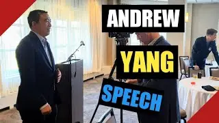 Andrew Yang Breakfast LiveStream with Entrepreneurs at Sheraton in Portsmouth NH