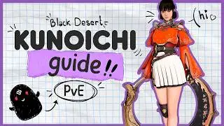 BDO | Your ultimate PvE guide of Kunoichi Awakening | 2026 | sub esp