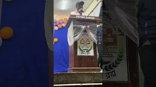 Lecture of Promoted Vice Principal❤️💥#farewell #school #students #explore #promotion #attitude