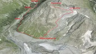 Piz Tschierva m. 3546 (Alpi Retiche - Gruppo del Bernina - Engadina)