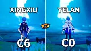 C0 Елань против C6 Синцю!! Кто лучший?? | Genshin Impact |