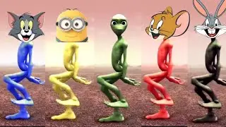 Funny Alien Dance with Cartoon Characters That Everyone Is Watching 👽🔥 | Animation Video 