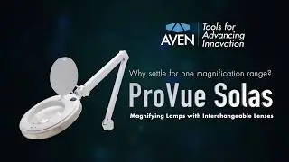 Aven ProVue Solas Magnifying Lamps with Interchangeable Lenses