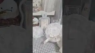 シンプルなのだけどロゼット作りました(⁎ᴗ ᴗ⁎)