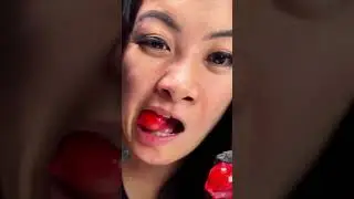 FROZEN FRUIT ROLL UP GRAPES EXPERIMENT