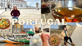 Conhecendo Coimbra, Aveiro, Porto e Vila Nova de Gaia no inverno | VLOG PORTUGAL #3 🇵🇹✈️