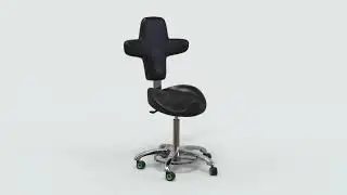 ESD cleanroom lab chair