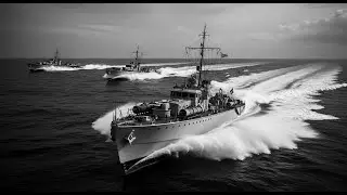 How 9 British MTBs Sank a German Convoy From Behind