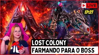 🔥ARK ASCENDED🔥Mapa - Lost Colony  - Farmando para o boss🏹🦖 !discord !servidor !pix