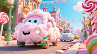 Boom Boom Candy Street 🍭🎶 Fun Sweet Adventure for Kids | Preschool Learning Song & Rhyme