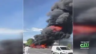 Flames Cause Lancaster County Outlet Shops To Evacuate