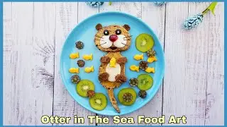 Otter In The Sea| Food Art |Breakfast/Snack Ideas